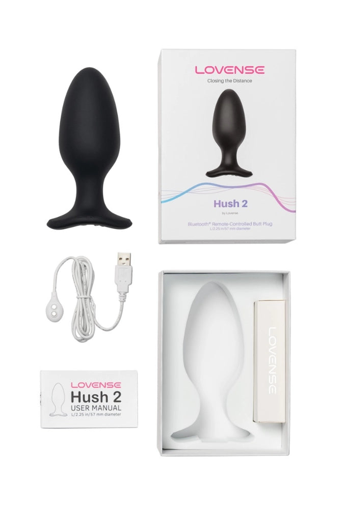 App-controlled vibrating anal plug – Hush 2
