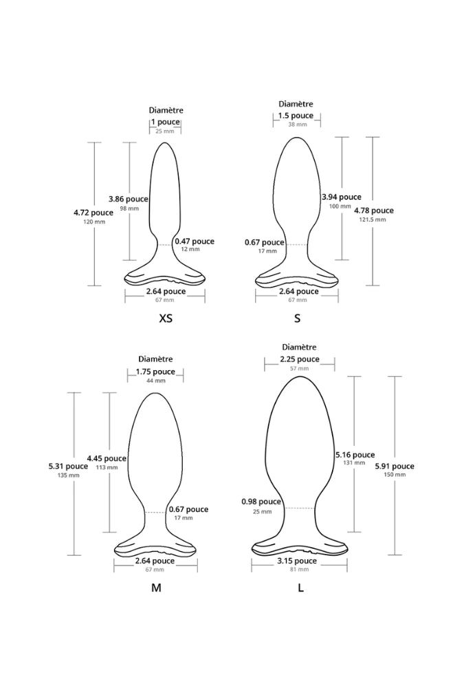 App-controlled vibrating anal plug – Hush 2