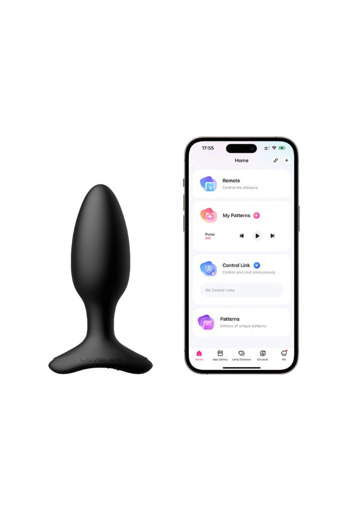 App-controlled vibrating anal plug – Hush 2