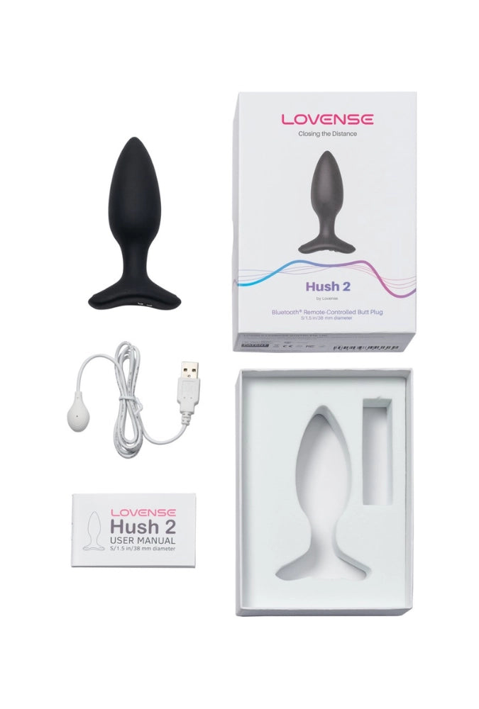 App-controlled vibrating anal plug – Hush 2