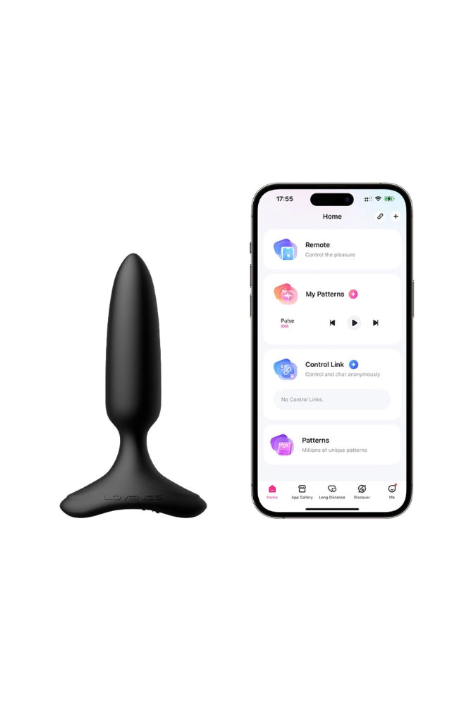 App-controlled vibrating anal plug – Hush 2