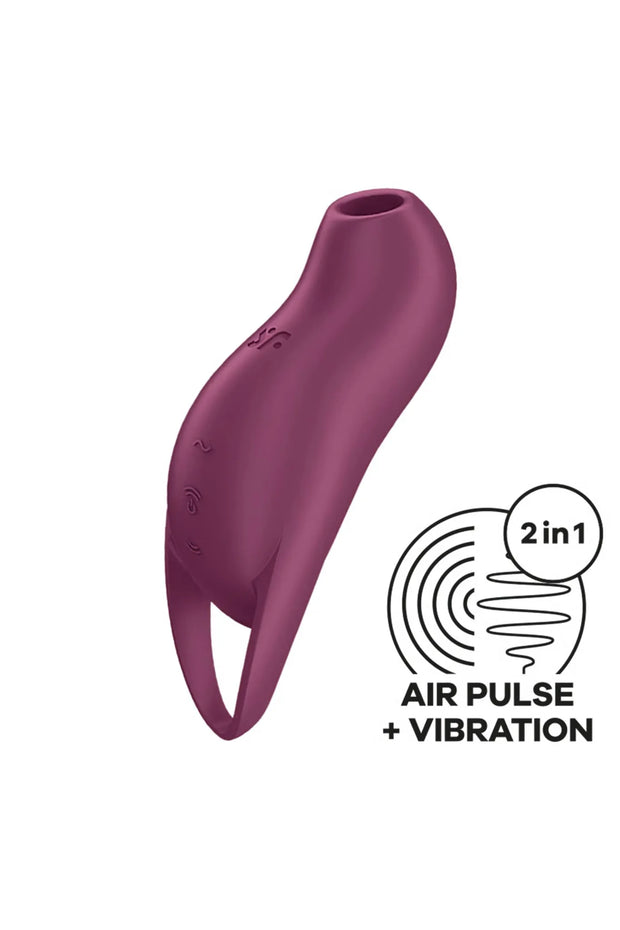 Klitorisstimulator Air Pulse - Pocket Pro 1 Purple