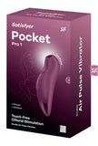 Air pulse clitoral stimulator - Pocket Pro 1 Purple