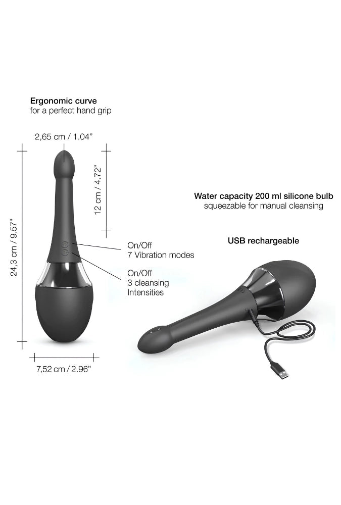 Automatic & Vibrating Intimate Douche - Douche Mate Pro