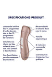 Air pulse clitoral stimulator - Pro 2+