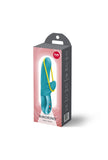 Rabbit-vibrator met stimulerend elastiek - Amorino

