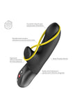 Rabbit-vibrator met stimulerend elastiek - Amorino
