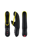 Rabbit-vibrator met stimulerend elastiek - Amorino
