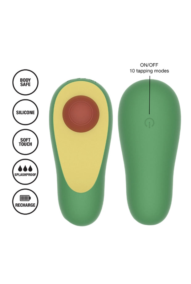 Stimulateur clitoridien avocat à tapotements - Core Pulse