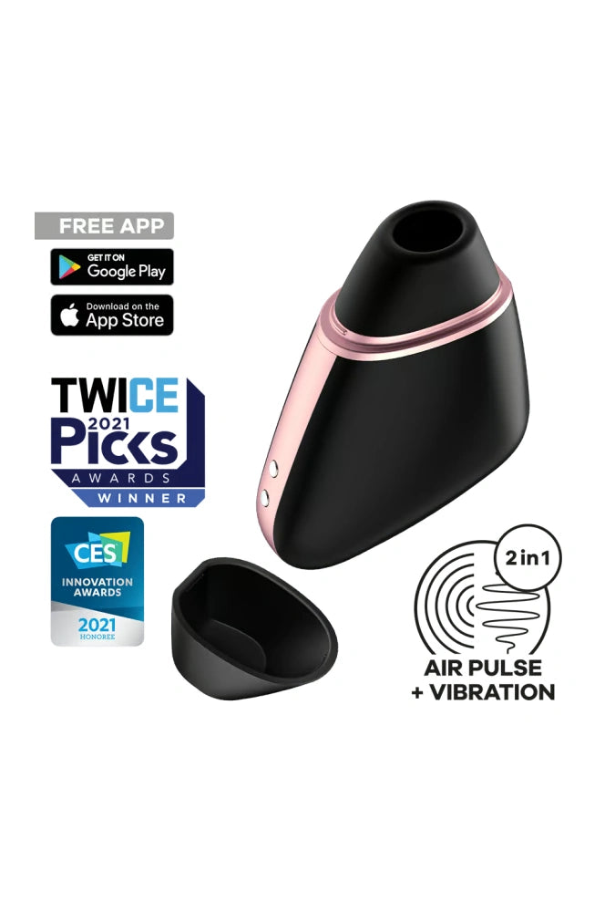 Vernetzter Air-Pulse-Klitorisstimulator – Love Triangle