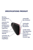 Vernetzter Air-Pulse-Klitorisstimulator – Love Triangle