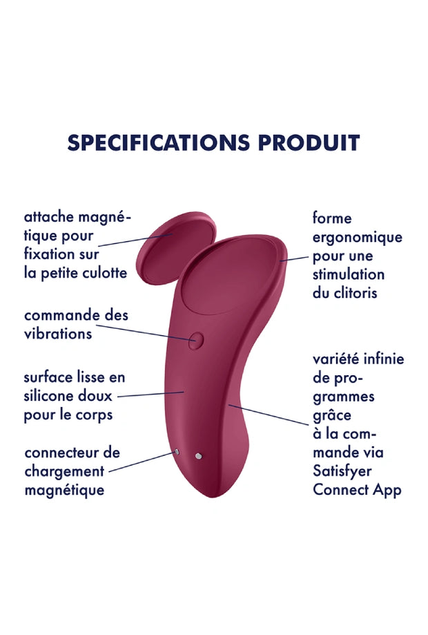 Clitorale stimulator voor in het ondergoed - Sexy Secret