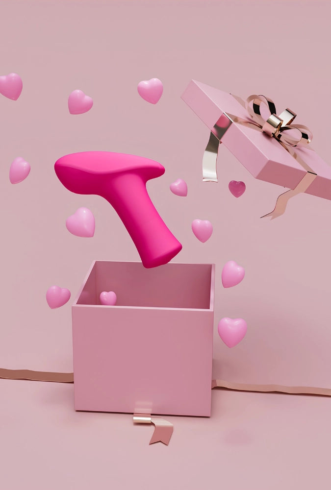 Verbonden clitorale en vulvaire stimulator - Ambi