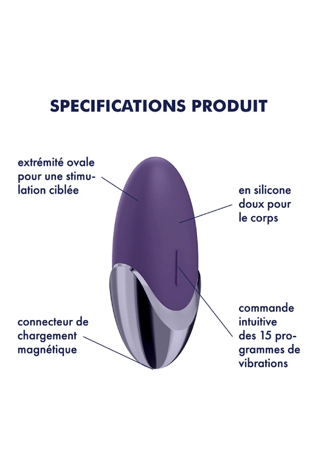 Estimulador vibrante - Purple Pleasure