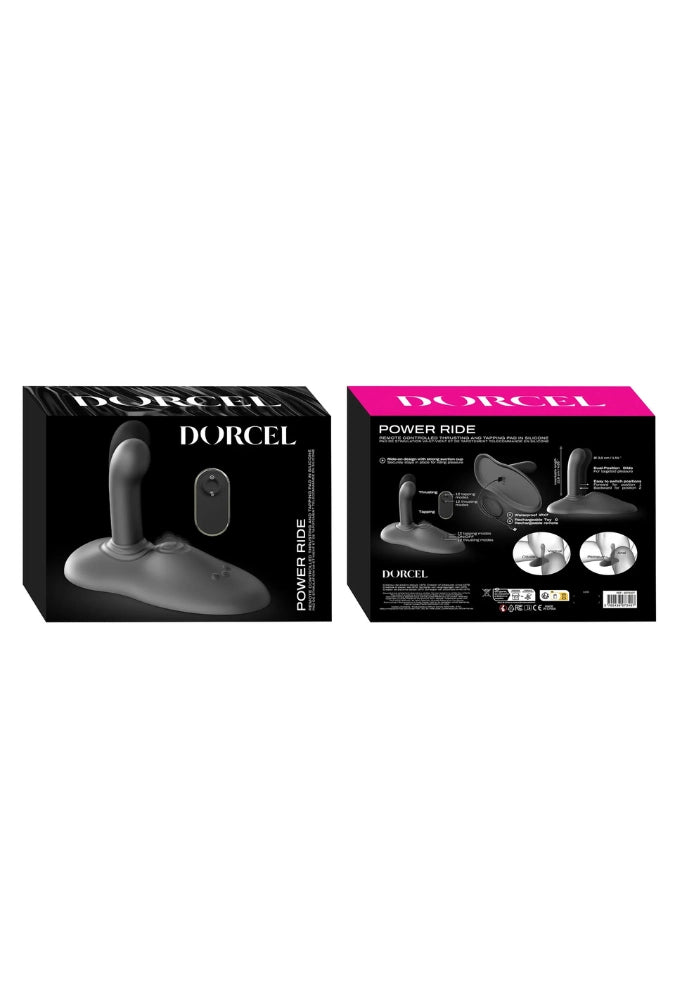 Vibromasseur à chevaucher télécommandé - Power Ride