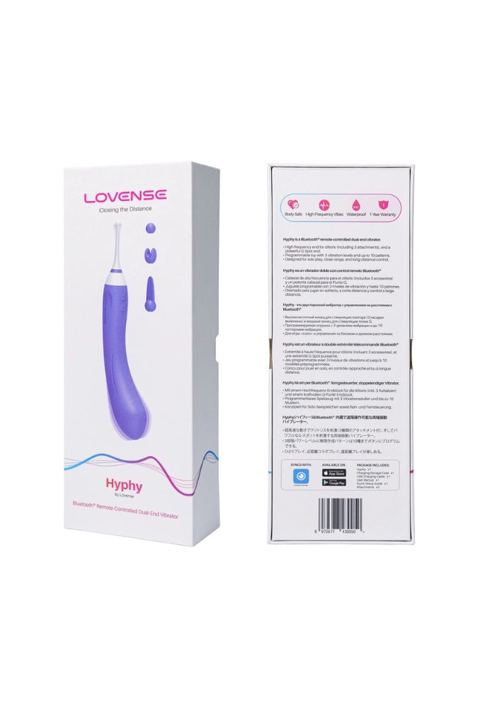 App-connected high-frequency multifunction vibrator – Hyphy