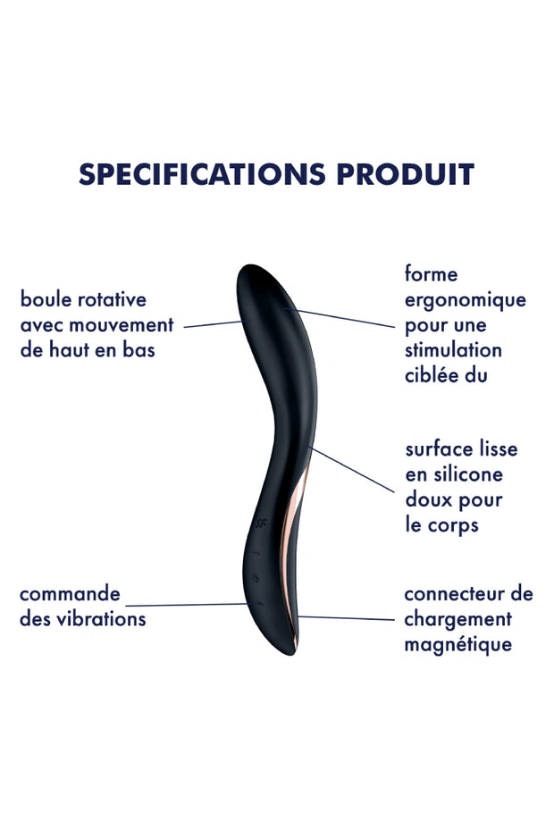 G-spot vibrator - Rrrolling Explosion