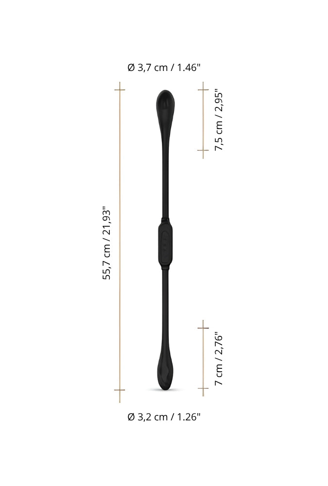 Vibratore a doppia stimolazione - Dual Explorer