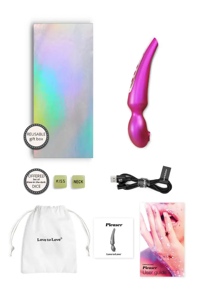 Wand y estimulador clitoriano - Pleaser