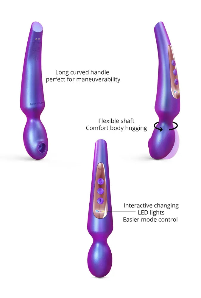 Wand y estimulador clitoriano - Pleaser