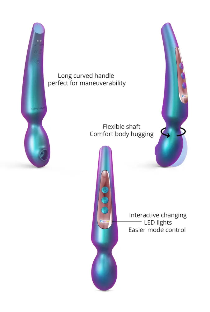 Wand y estimulador clitoriano - Pleaser
