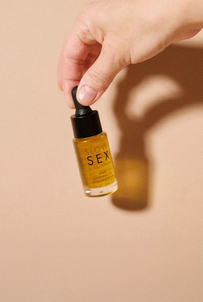 Huile apaisante anale - Slow Sex soin avant et after care