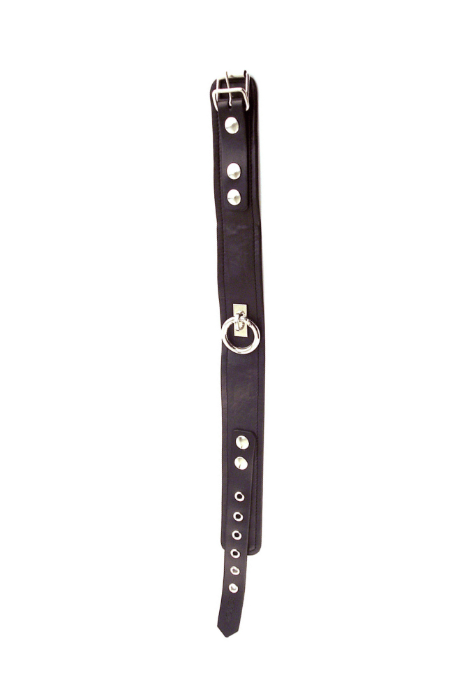 Submission Collar with Ring - Leather
