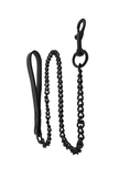 Elegant Lead with Chain - Leather