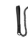 Elegant Lead with Chain - Leather