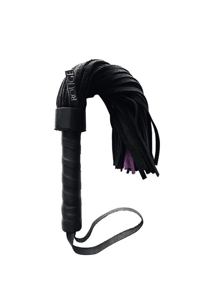 Short Suede Flogger - Leather Handle