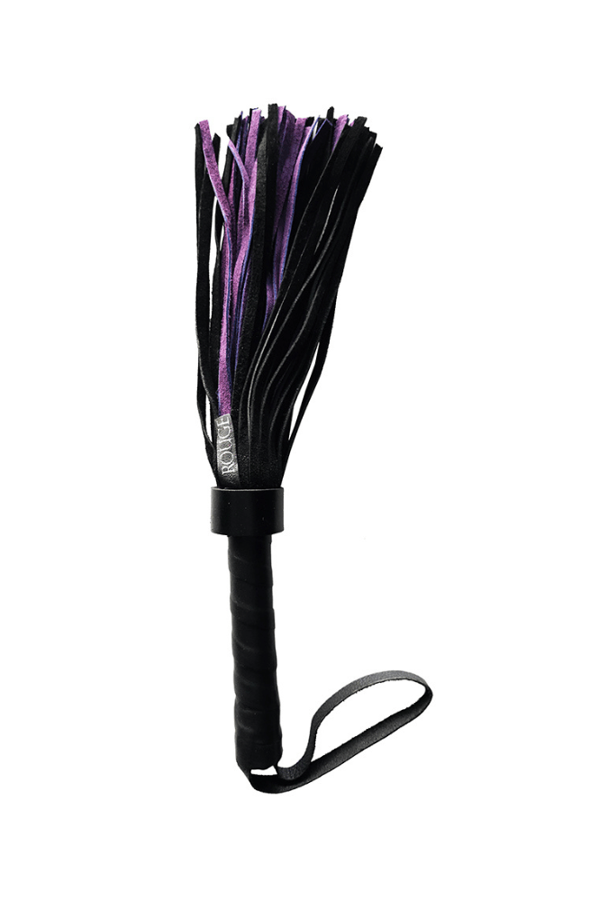 Short Suede Flogger - Leather Handle