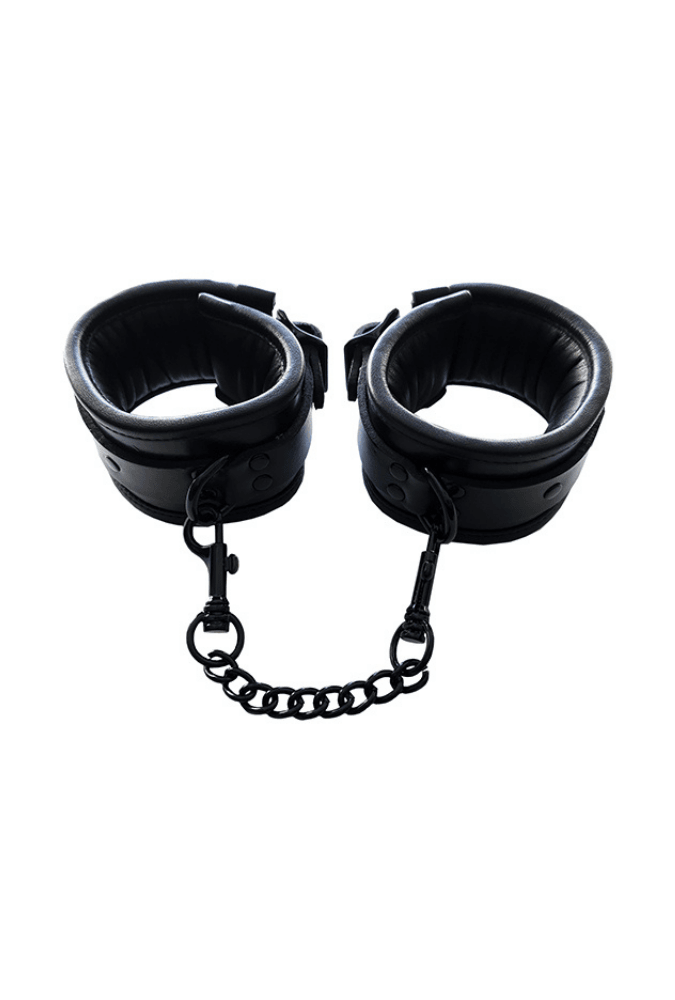 Padded Wrist Cuffs - Leather