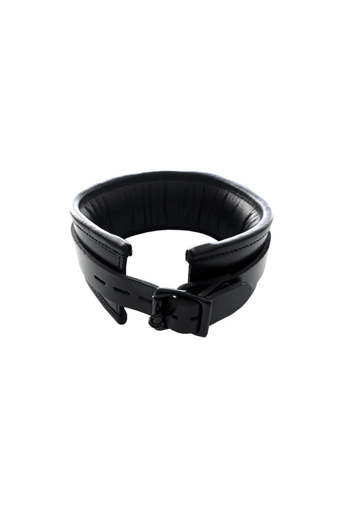 Premium Padded Submission Collar - Leather
