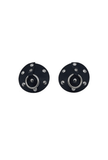Studded Nipple Covers - Leather