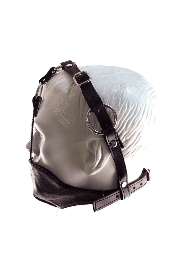 Muzzle Gag with Multiple Straps - Leather