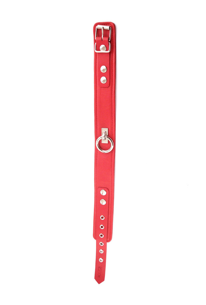 Submission Collar with Ring - Leather
