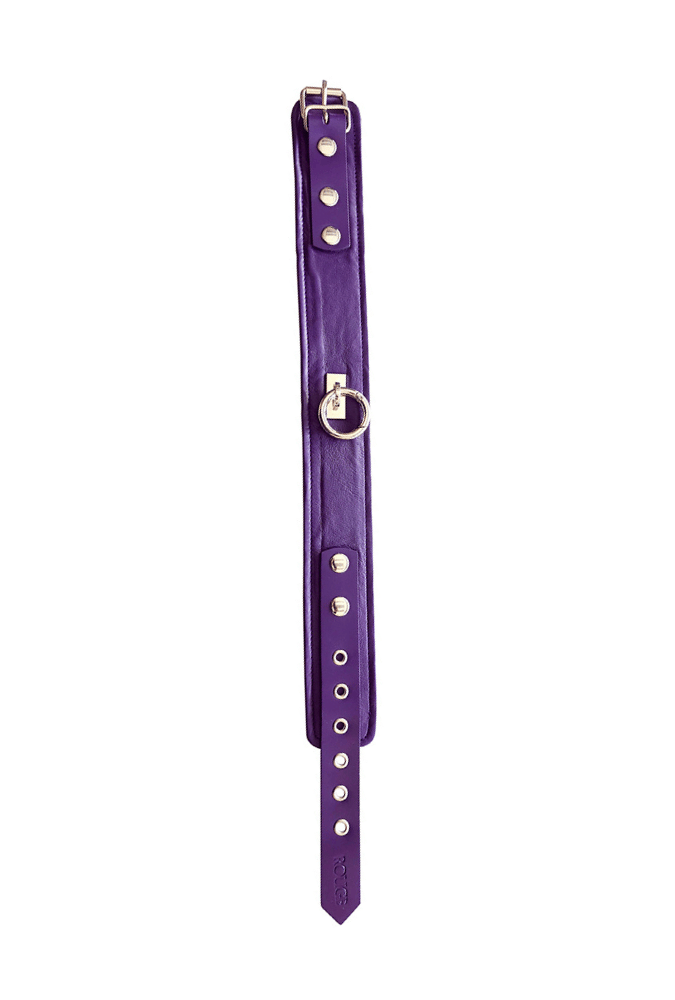 Submission Collar with Ring - Leather