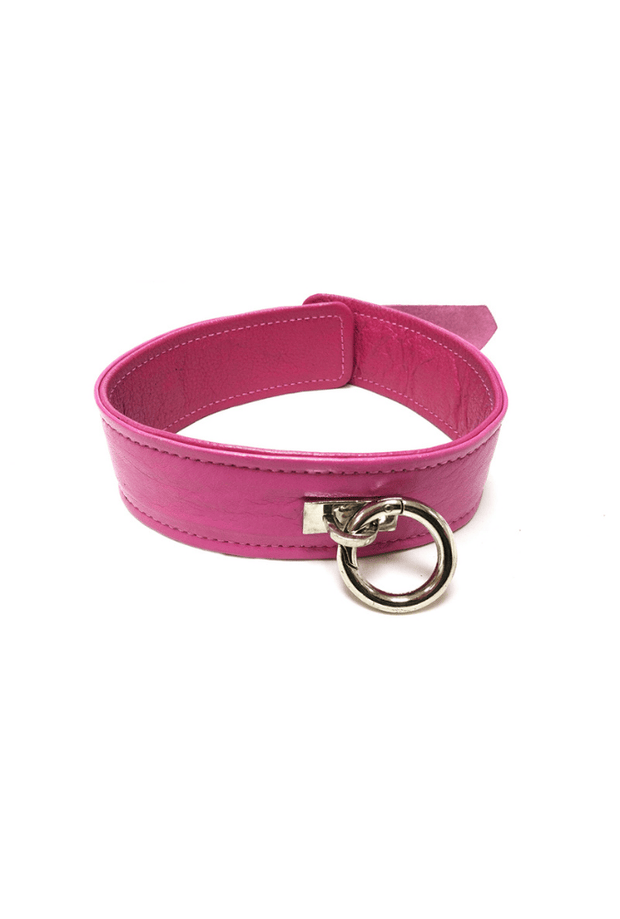 Collare di Sottomissione con Anello - Pelle