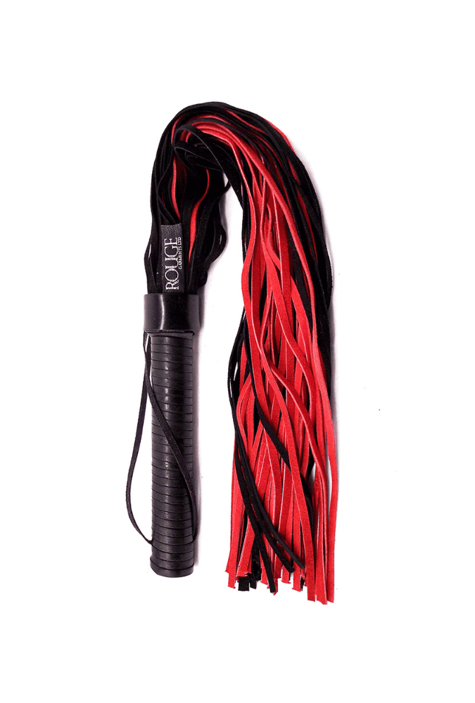 Suede Flogger - Leather Handle