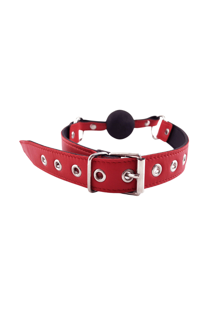 Baillon Boule Ajustable - Cuir
