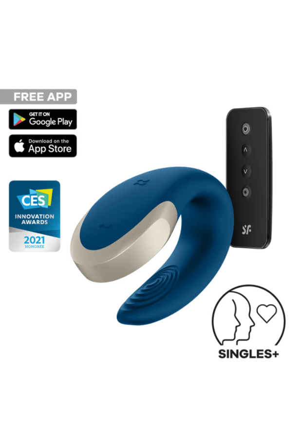 Vernetzter & Ferngesteuerter Paar-Vibrator - Double Love Connect App