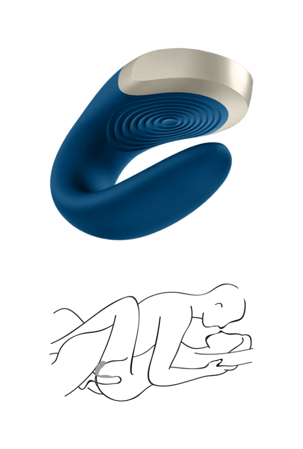 Vernetzter & Ferngesteuerter Paar-Vibrator - Double Love Connect App