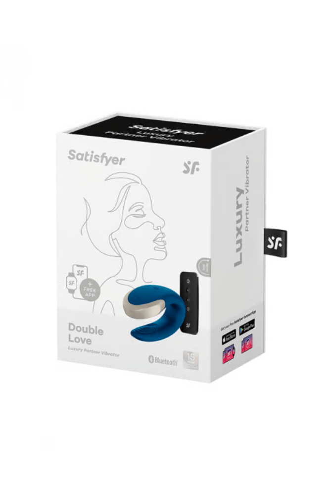 Connected & Remote-Controlled Couples' Vibrator - Double Love Connect App