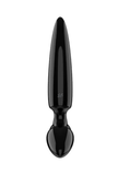 Glass Dildo Plug - Triple Crystal 1