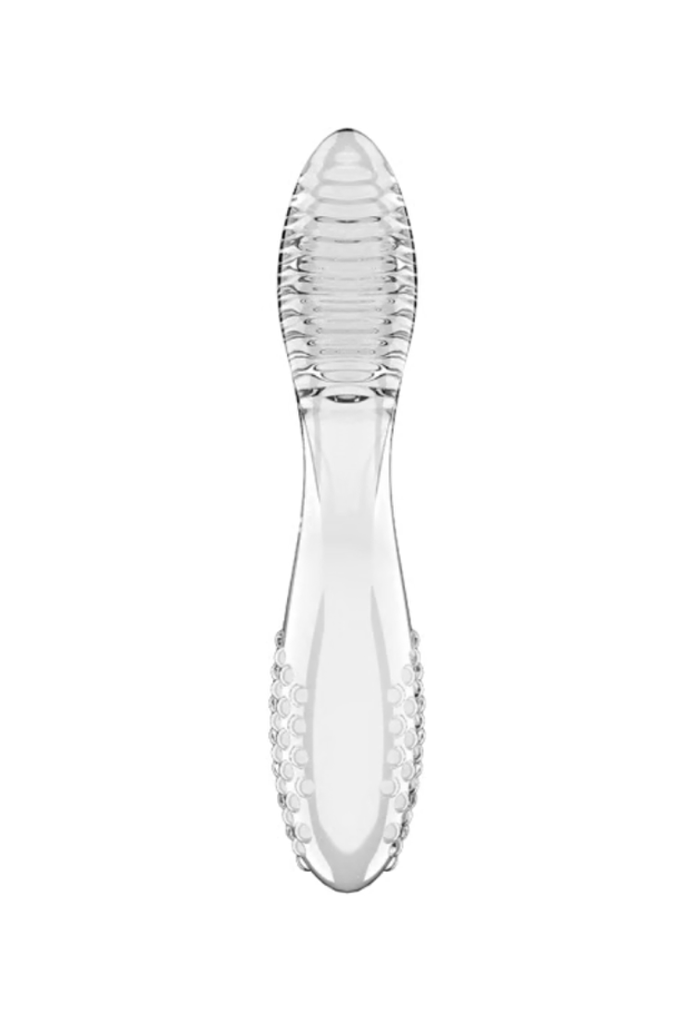Dildo Doppelende aus Glas - Dazzling Crystal 2