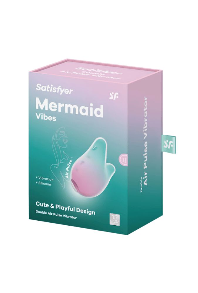 Estimulador Clitoridiano Air Pulsado & Vibraciones - Mermaid Vibes