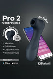 Stimulateur clitoridien air pulse connecté - Pro 2 Generation 3 Connect App