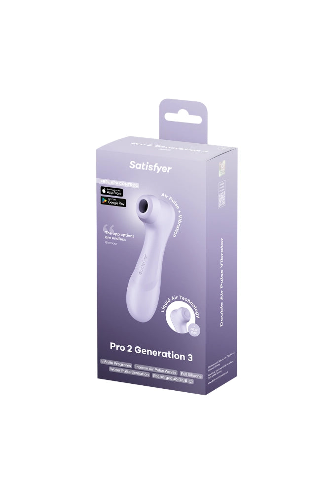 Stimolatore clitorideo air pulse connesso - Pro 2 Generation 3 Connect App