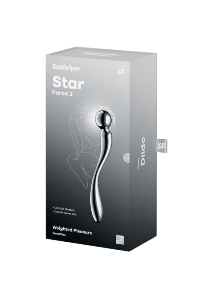 Double-Ended Steel Dildo - Star Force 2