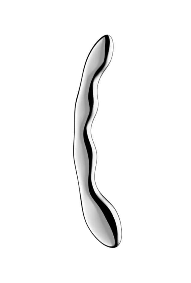 Dildo Doppelende Edelstahl - Cosmic Crest 2